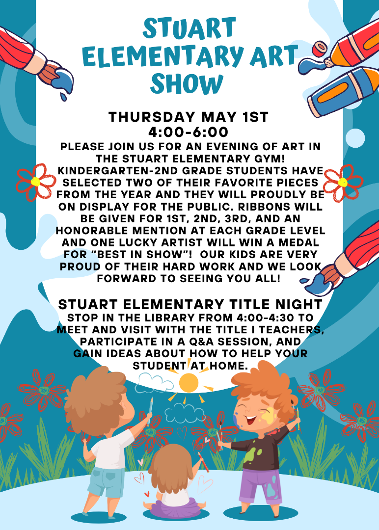 West Central Valley Community School - Stuart Elementary Art Show