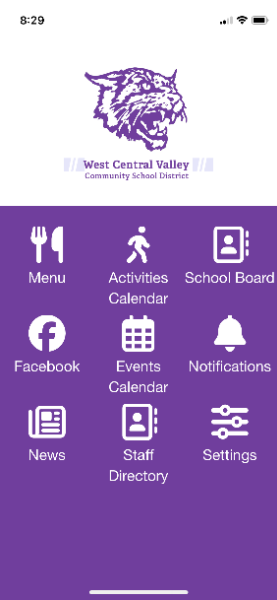 Linked image to Download the West Central Valley CSD App!